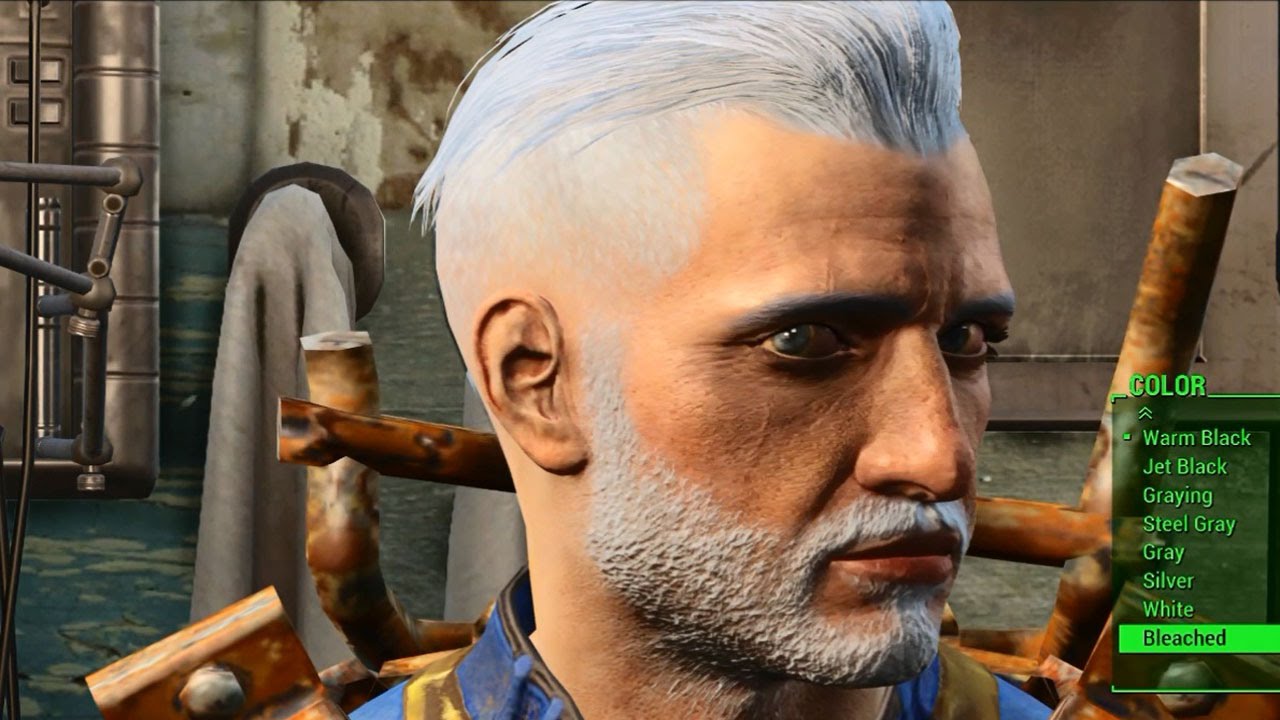how to change hair in fallout 4