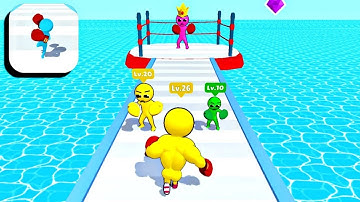 Level Up Runner - All Levels GamePlay Android/iOS