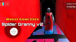 Worst Game Ever | SPIDER GRANNY V2 IS LITERALLY UNPLAYABLE!  (Hindi Commentary) screenshot 4