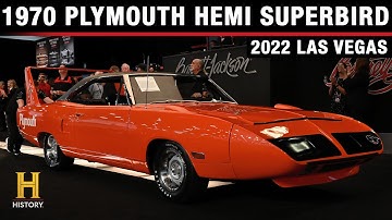 WORLD RECORD // 1970 Plymouth HEMI Superbird // BARRETT-JACKSON 2022 LAS VEGAS