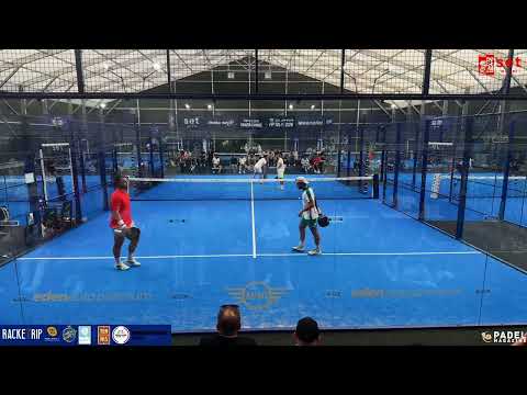 1/8 - P1000 MESSIEURS SET PADEL NARBONNE : BARTHE / BORONAD VS ALMA / PUECH