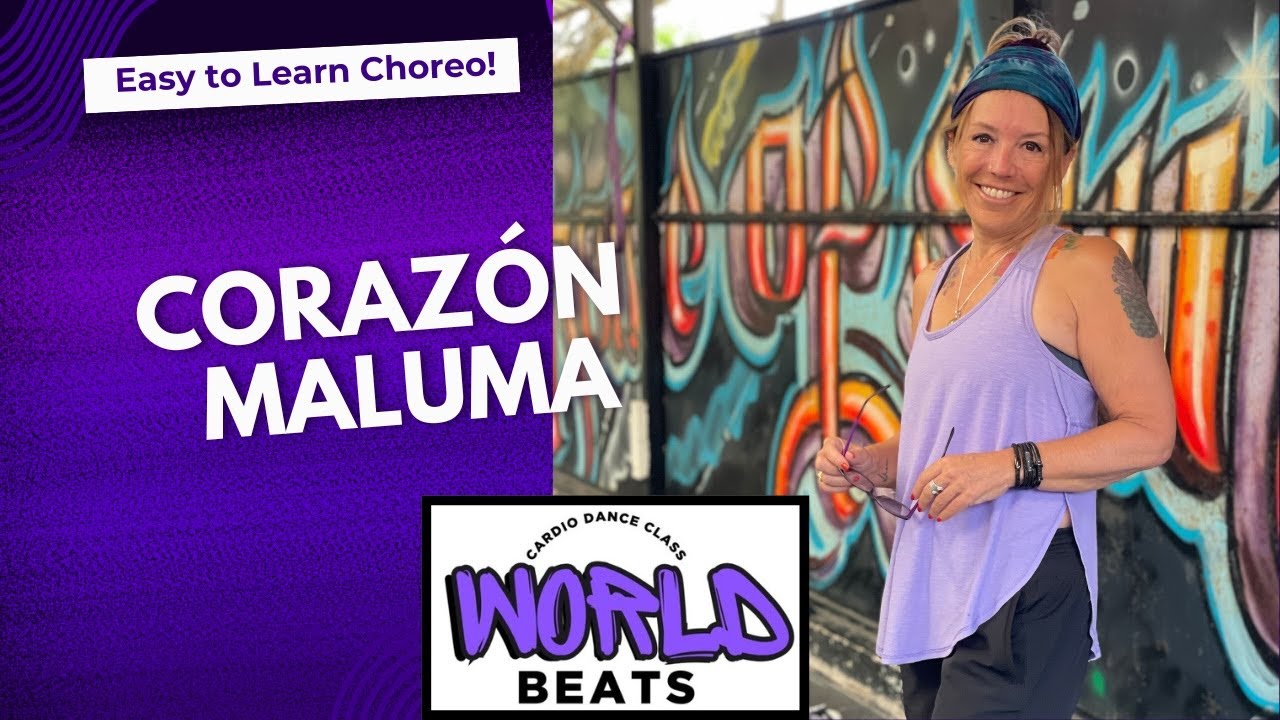Corazón – Maluma | Zumba® Dance Workout | World Beats Dance ft. Carrie Souza