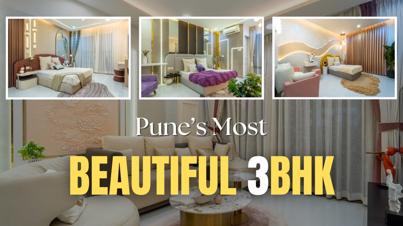 This 3BHK Home in Pune Will Leave You Speechless! | Best Interior Designers in Pune