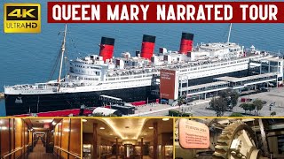 RMS Queen Mary - Narrated Tour in 4k (Filmed 2020)