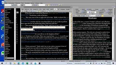 E-sword Bible Software Tutorial