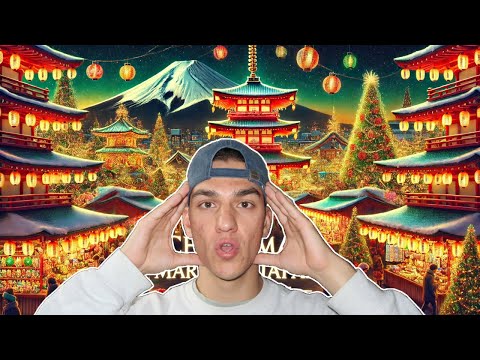 CHRISTMAS MARKET IN JAPAN 🤯🇯🇵🎅
