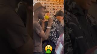 Dave shelling before Sprinter w/Central Cee…