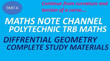 #polytechnic_trb_maths #part_6 #diffrential_geometry #complete_study_materials