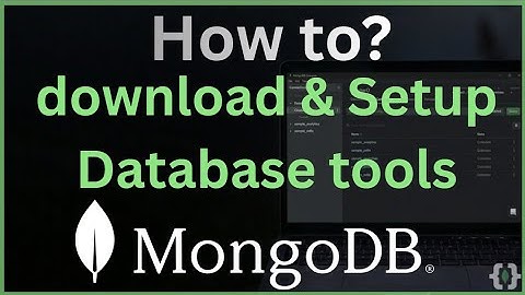How to Download MongoDB Database Tools & Set Environment Path (2025 Guide)