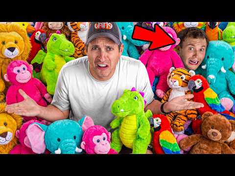 Can You Find The Man Hiding in the Stuffed Animal?