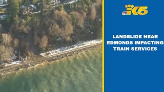 WATCH: Landslide near Edmonds impacting train transit Profile