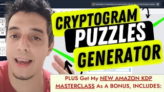 Cryptogram Puzzles Generator Review