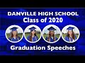 2020 DHS Graduation Speeches