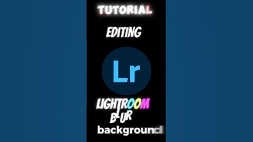 Lightroom tutorial blur background 🤯 #editing #lightroom #shorts #tutorial