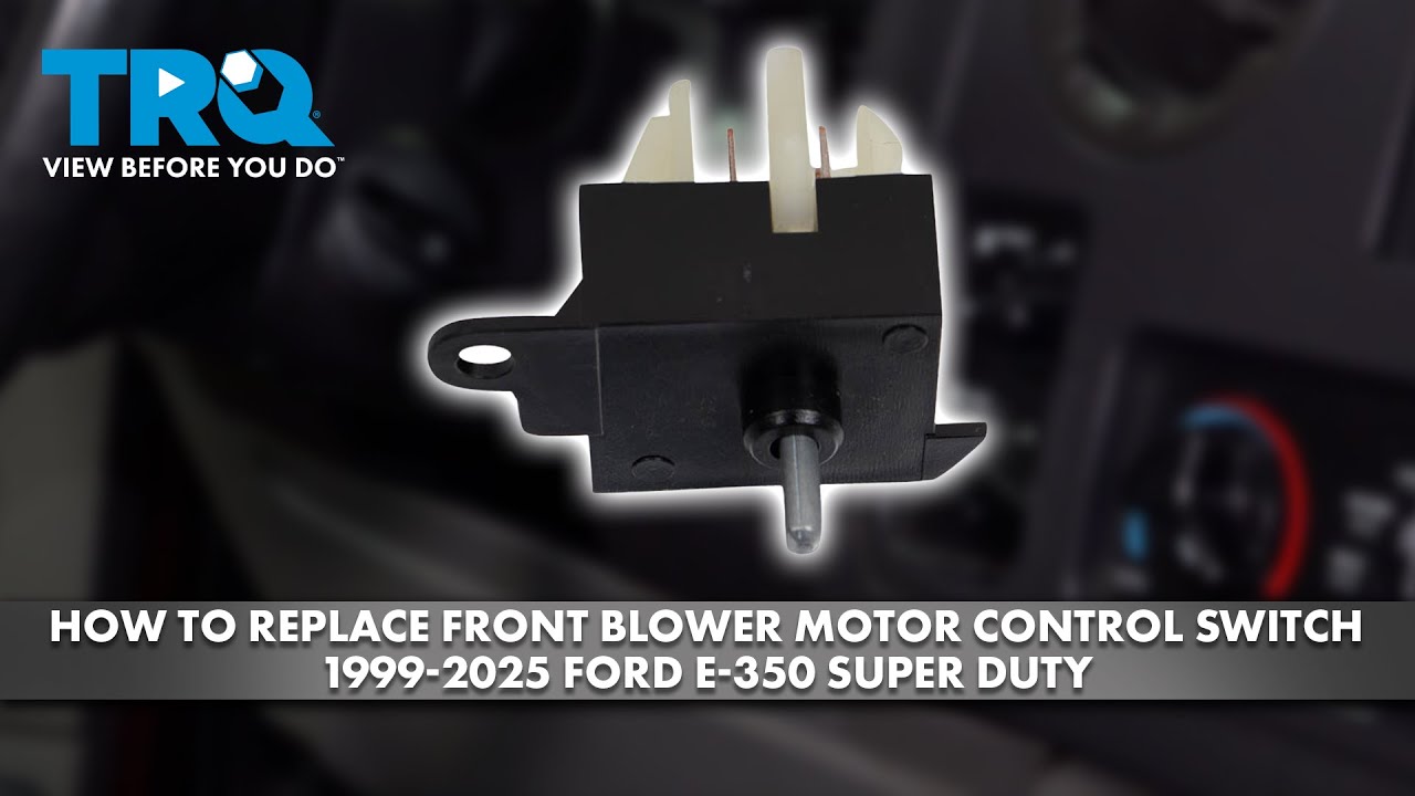 Motorcraft Blower Control Switch YH489 O'Reilly Auto Parts