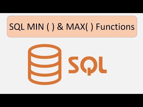 SQL MIN( )  & MAX( )  Functions | SQL Tutorial for Beginners