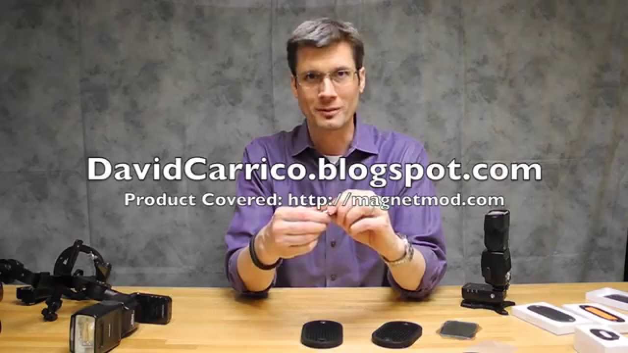 MagMod Speedlight light modifier - YouTube
