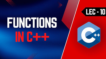 Lec-10 |Functions | Call by Value & by Reference | Function Overloading | Actual Vs Formal Arguments