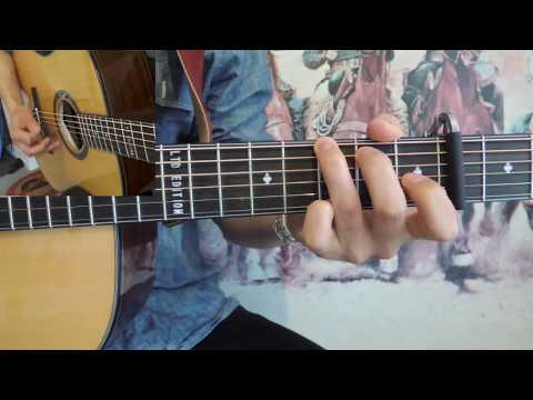 HOW TO PLAY Tom Dooley Doc Watson Style - Bluegrass guitar lesson