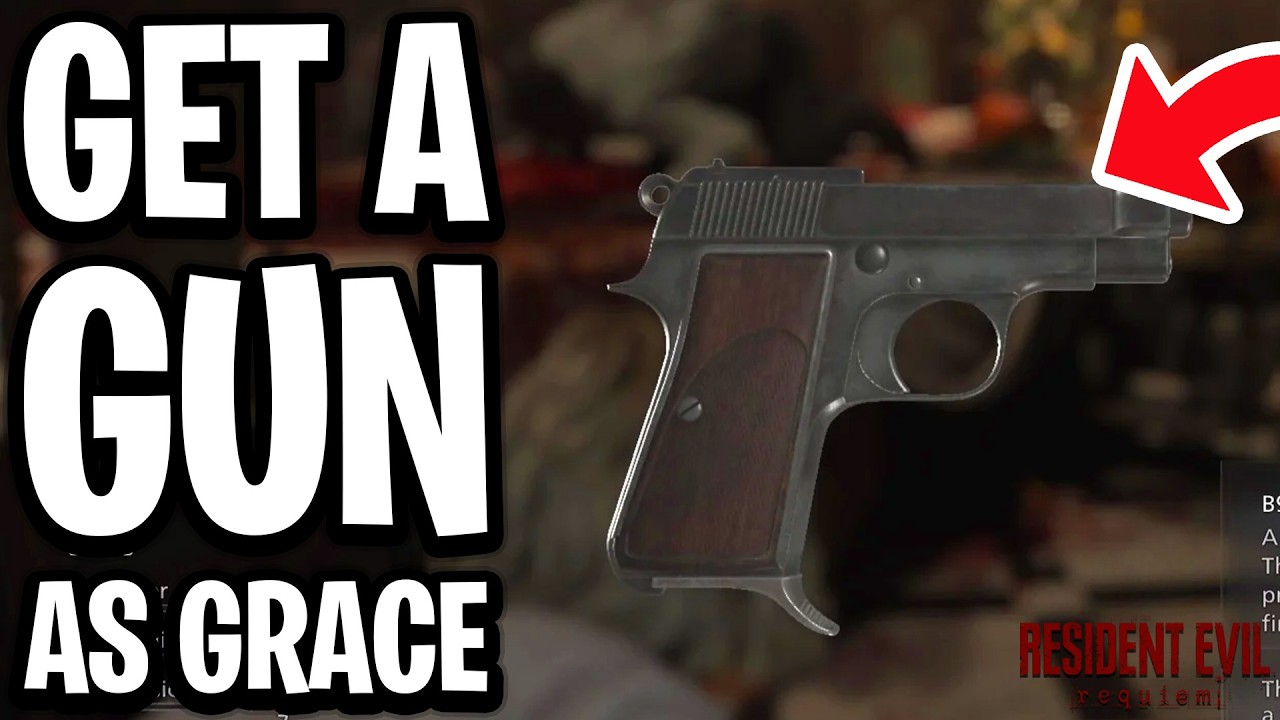 Gun Grace R How to Get a Gun as Grace In Resident Evil Requiem - Full Guide - YouTube
