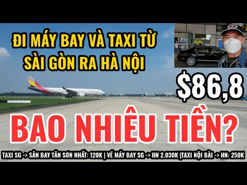 Video Đi MÁY BAY & TAXI (giá rẻ) từ TÂN SƠN NHẤT SÀI GÒN ra... - youtube