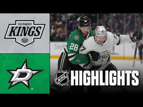 Kings vs. Stars | NHL Highlights | December 15, 2025