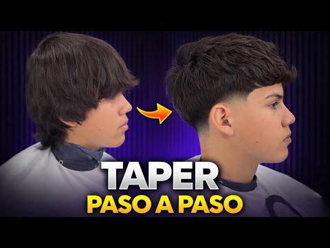 TAPER STEP BY STEP with LOTS OF TEXTURE🔥📚 | 9 MONTHS WITHOUT CUTTING😱