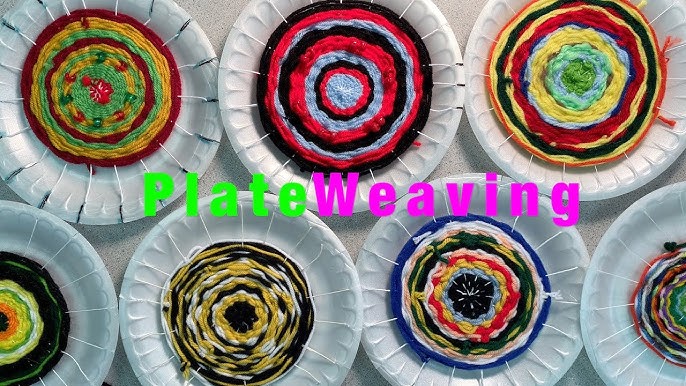 Paper Plate Weaving How To - Red Ted Art - Kids Crafts