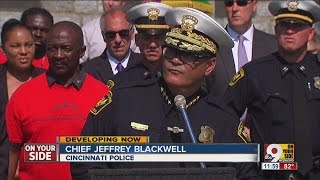 Cincinnati Police Chief Jeffrey Blackwell details 90-day crime reduction plan