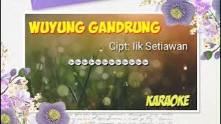 KAWIH SUNDA [ WUYUNG GANDRUNG ] CIPT: IIK SETIAWAN || KARAOKE