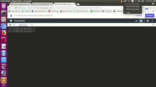 1. Getting hands on Google Cloud Shell 55 Using Google Cloud Shell Google Quick Tutorials