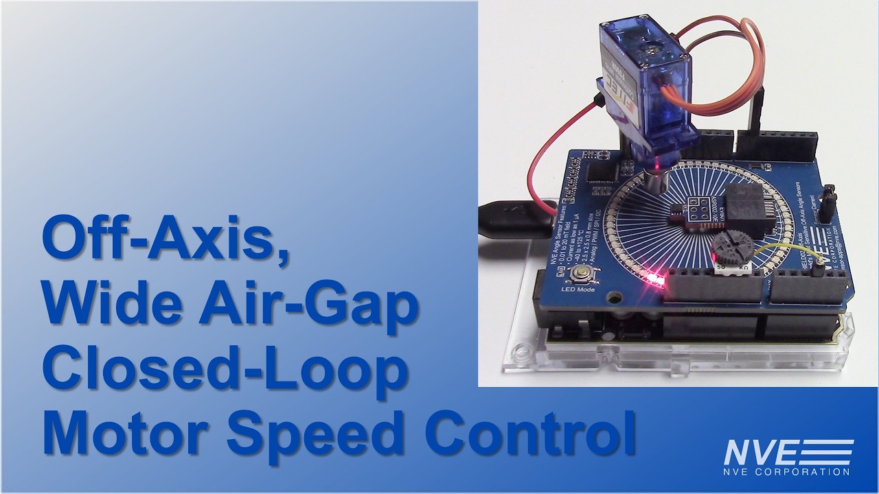 Off-Axis, Wide Air-Gap Closed-Loop Motor Speed Control with Arduino ...