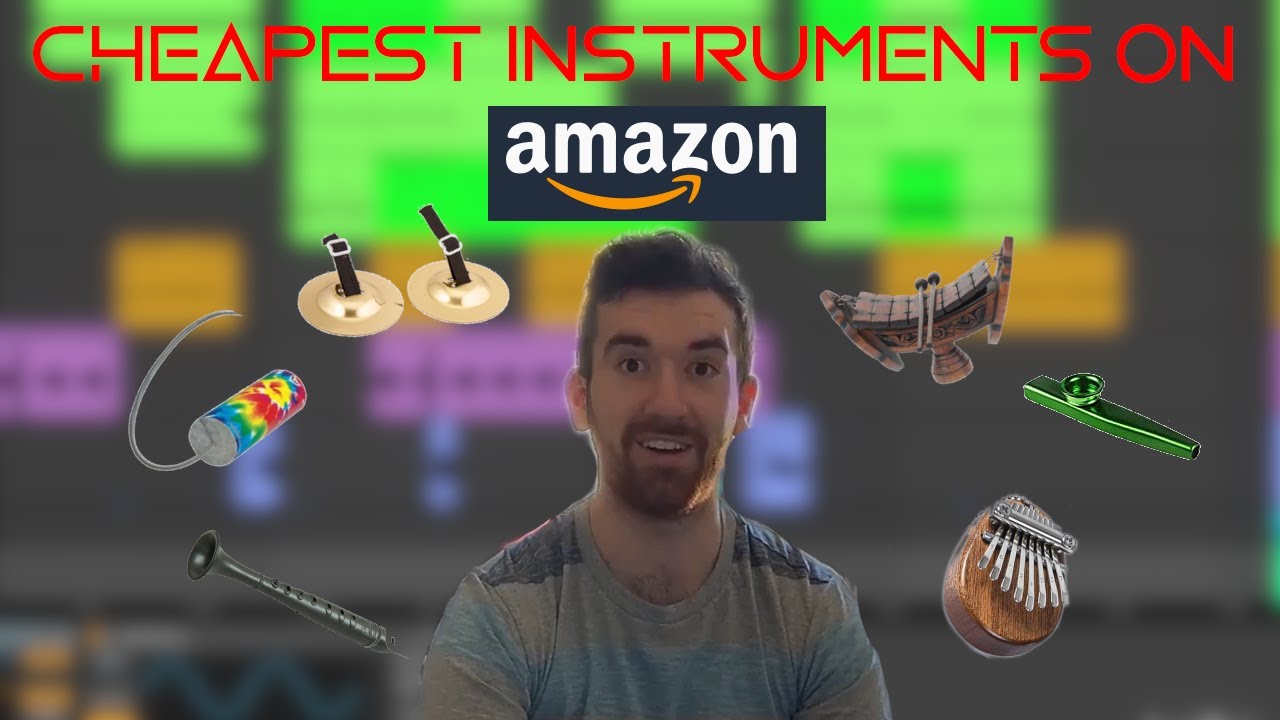 Making a Song with CHEAP Amazon Instruments YouTube