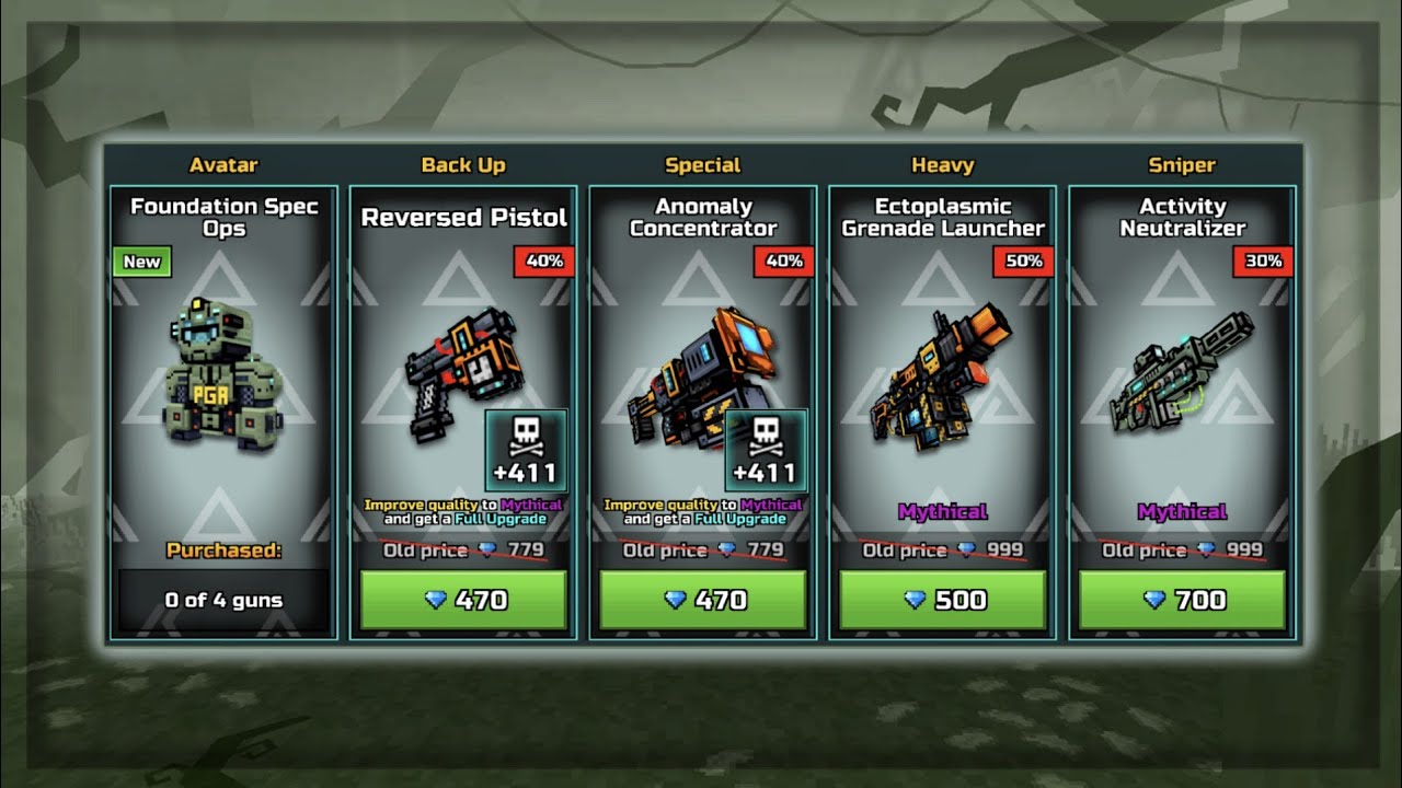 Trader's Van (Activity neutralizer, ectoplasmic gl, reversed pistol, anomaly concentrator