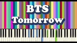 BTS(방탄소년단) - Tomorrow piano cover