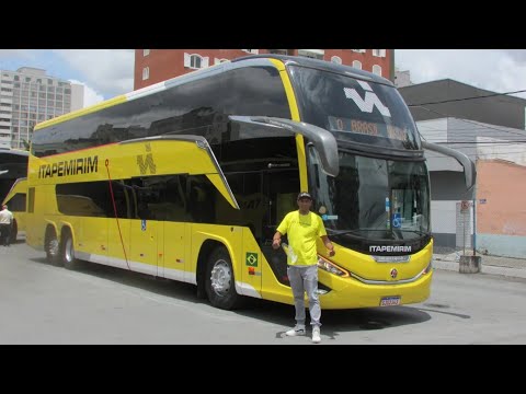 Introducing the new Itapemirim 🥰 | On board the new Marcopolo G8 1800 DD Scania chassis PART 1