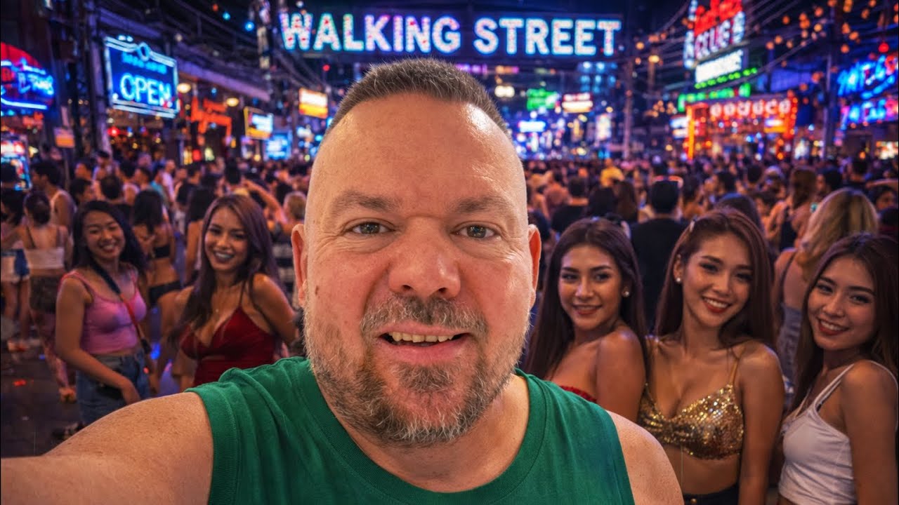 Pattaya - Walking Street, avagy a múzeumok éjszakája Valentin-napon ❤️🇹🇭 ❤️