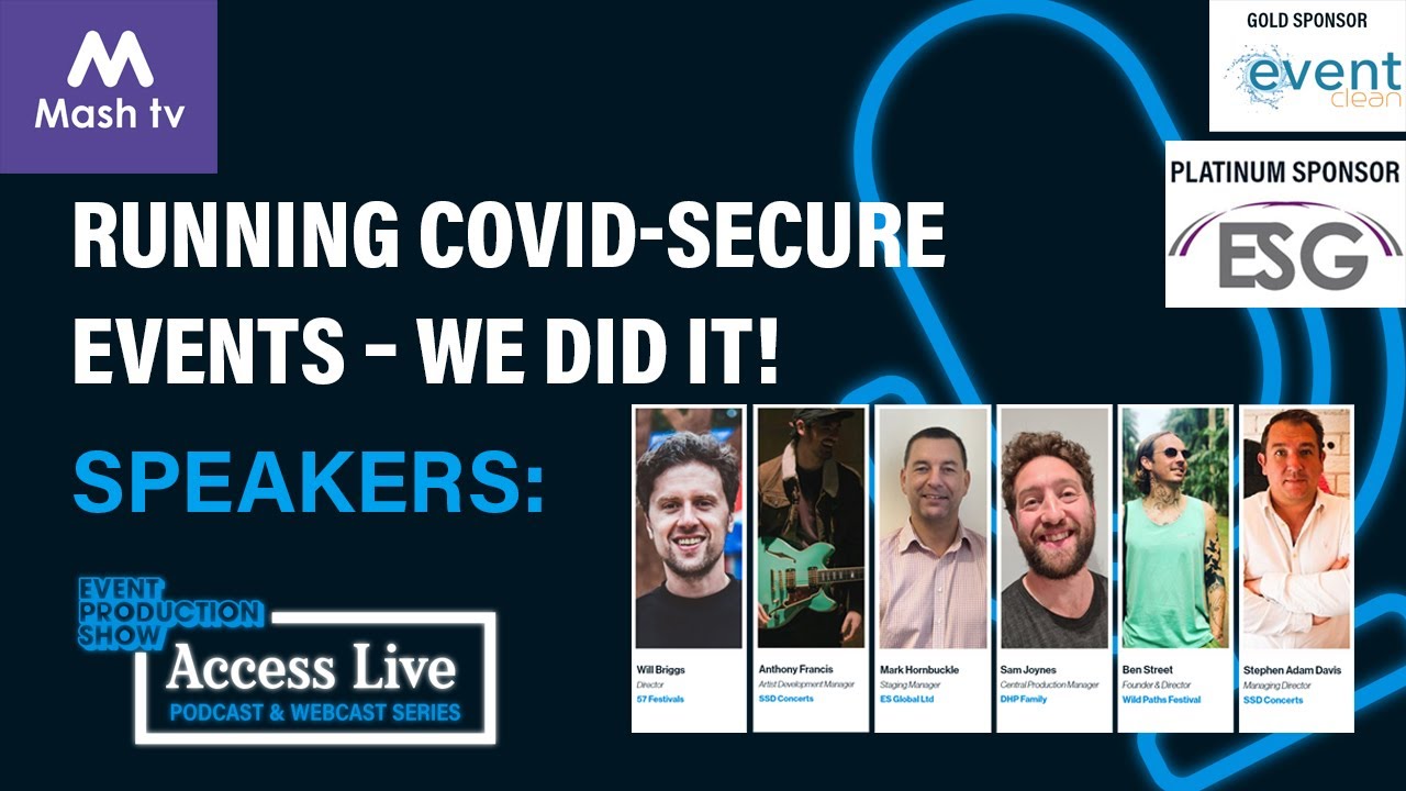 Access Live Webinar: Running COVID-Secure Events - We Did It ! - YouTube