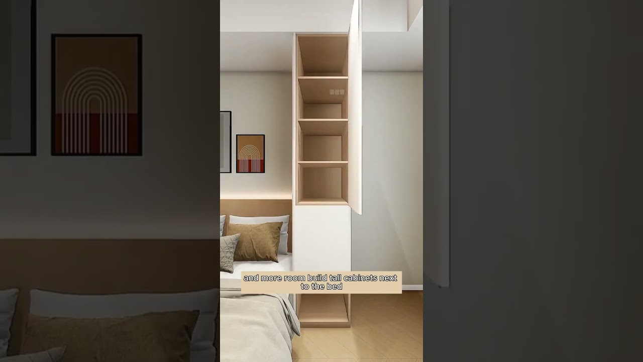 Maximize space in a small bedroom