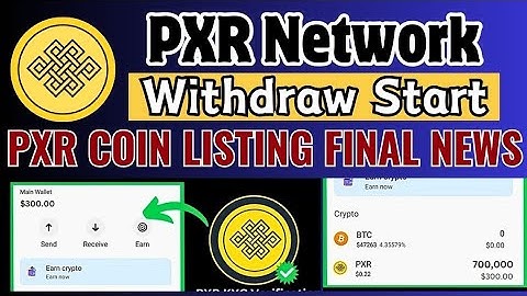 Pxr Network Withdraw Start🔥 | Pxr Coin Listing Final News, pxr network Update Today