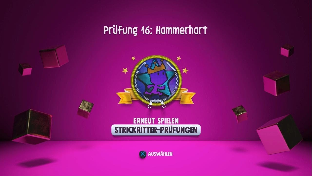 Sackboy: A Big Adventure (Knitted Knight Trials 16 on PS5)