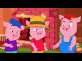 Os 3 Porquinhos  - Historia completa - Desenho animado infantil com Os Amiguinhos