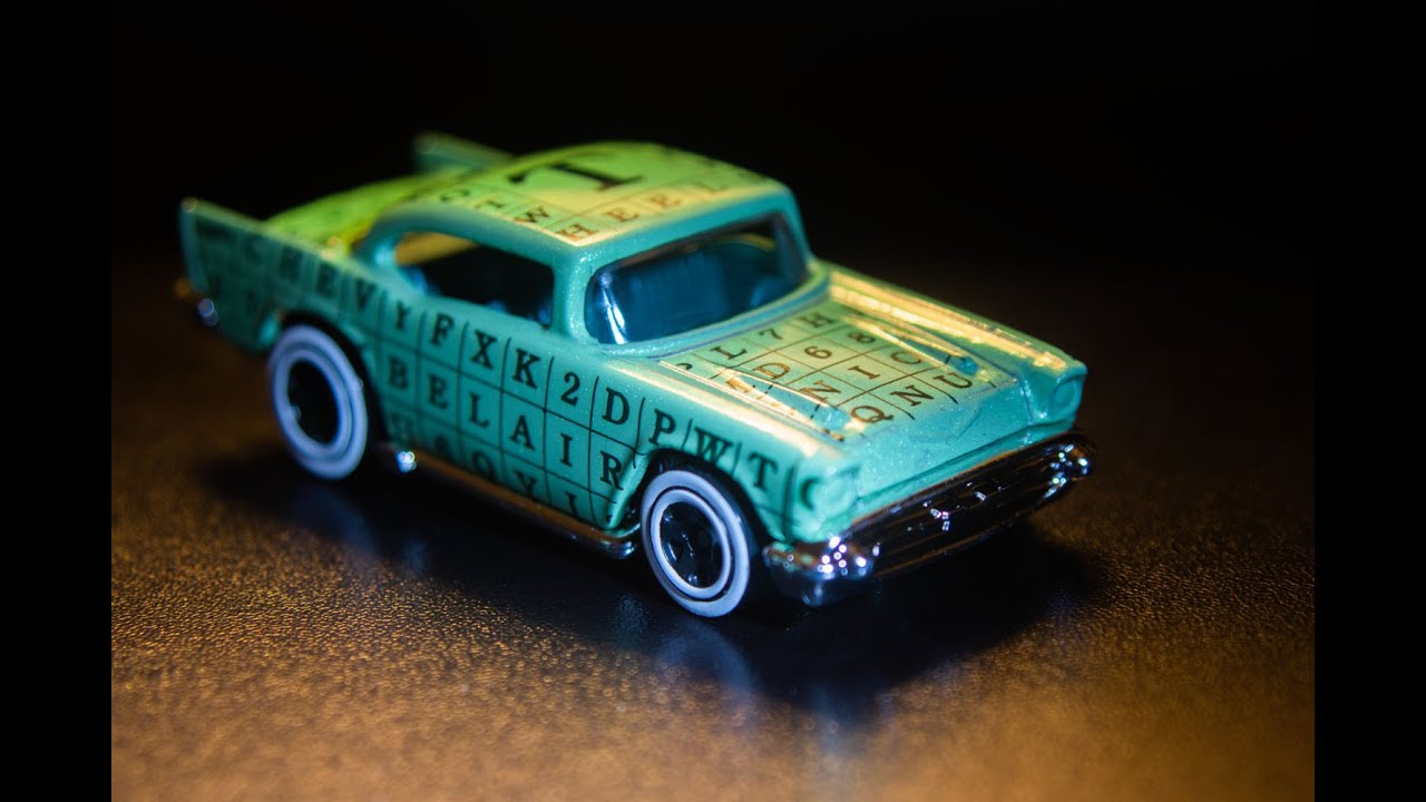 Plus+3 Filter and Miniature Vehicles 4.  '57 Chevy HW Art Cars