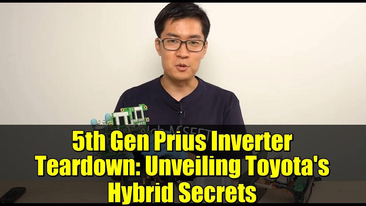 Разборка инвертора Prius 5-го поколения: раскрытие секретов гибридных технологий Toyota.