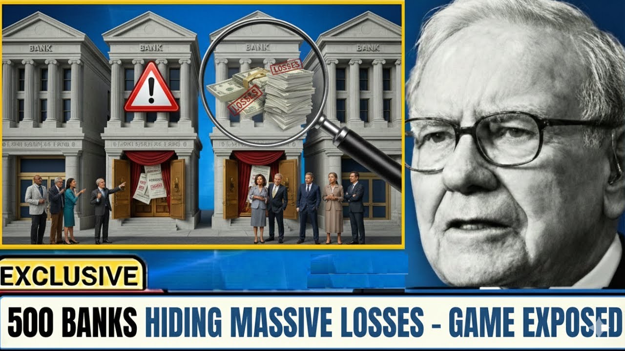 Breaking: 500 Banks Are Hiding Massive Losses – Buffett Exposed Their Game