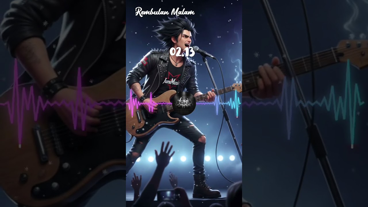 REMBULAN MALAM - EVITA MALA (COVER DANGDUT ROCK VERSION) #music #Rock #viral #tiktok #fyp 