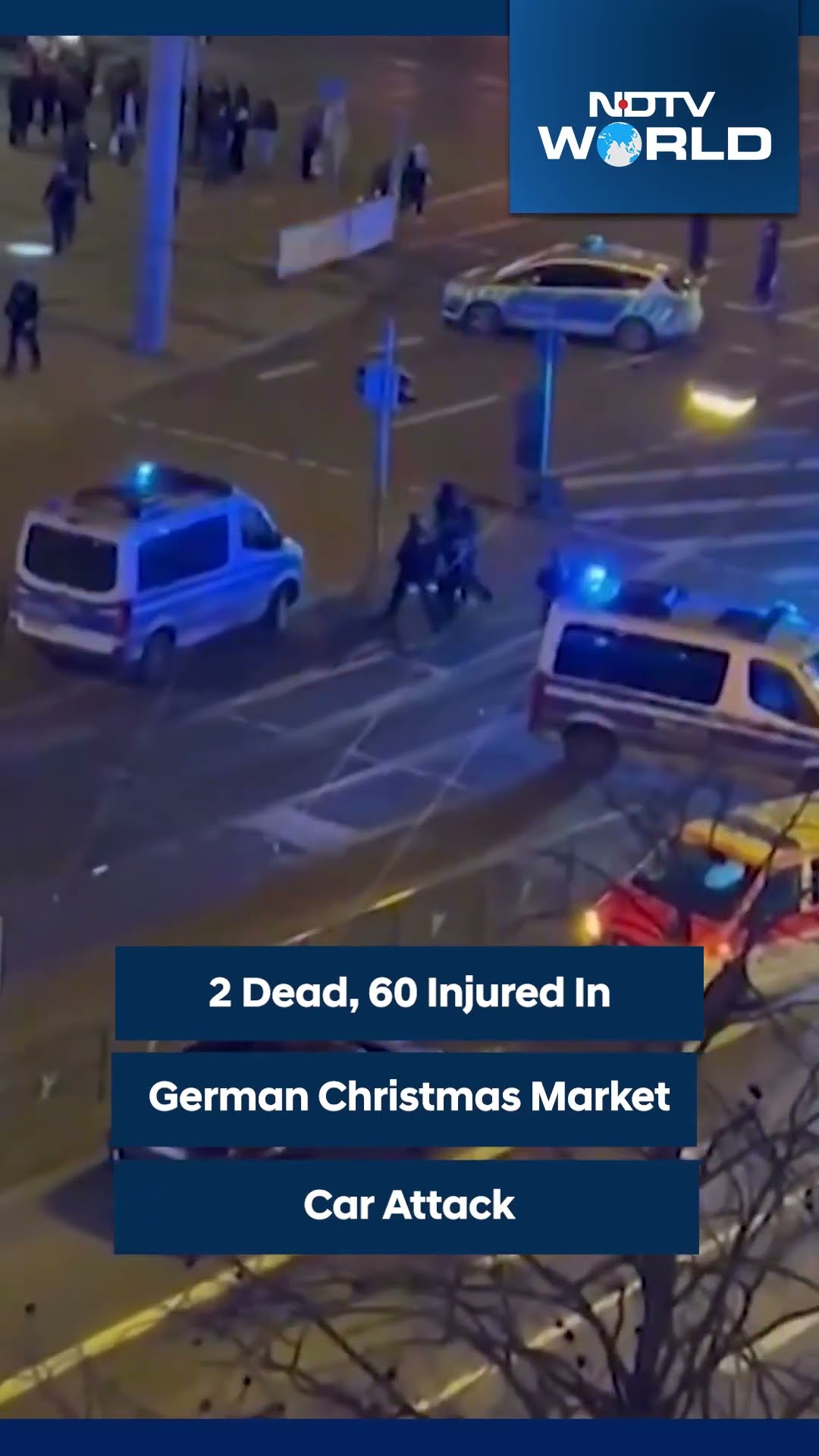 Germany Attack | Video Shows German Police Detaining Christmas Market Car Attack Suspect