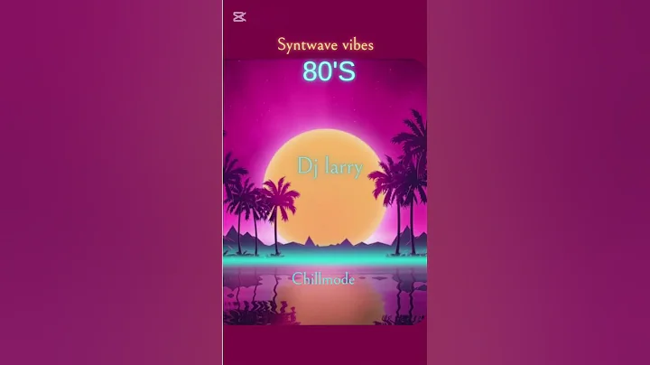 Back to the 80s with DJ Larry 🔥 Synthwave Vibes #Shorts