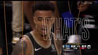 JOHN COLLINS WITH THE PUTBACK DUNK