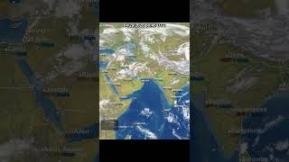 Meteosat-9 Indian Ocean Full Disk &amp; Regional 24 Hour Weather | April 20, 2026 #shorts